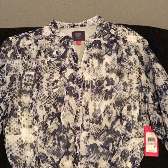 W) Women’s brand new Vince Camuto midi dress w/tag - Picture 2 of 7